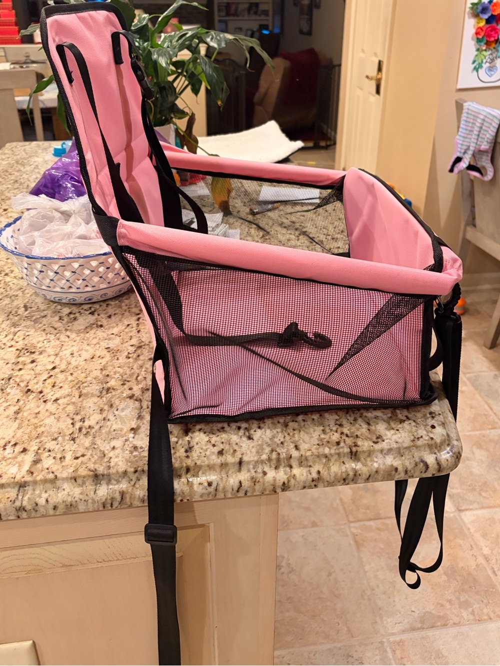 Pink Petbobi Pet Booster Car Seat for Pets Up To 15lbs - Picture 16 of 16